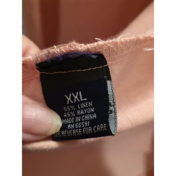 Trust Mens XXL Shirt 55%Linen , 45% Rayon. - Picture 5 of 6